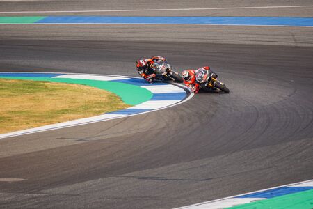 Buriram, Thailand - February, 17, 2018 : MotoGP Buriram Test 2018, Thailandのeditorial素材