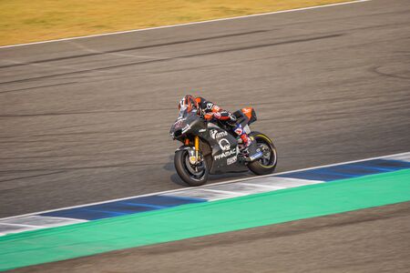 Buriram, Thailand - February, 17, 2018 : MotoGP Buriram Test 2018, Thailandのeditorial素材