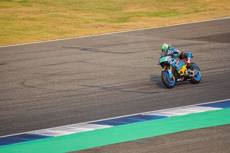Buriram, Thailand - February, 17, 2018 : MotoGP Buriram Test 2018, Thailandのeditorial素材