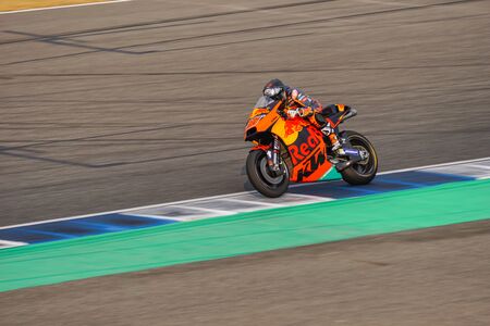 Buriram, Thailand - February, 17, 2018 : MotoGP Buriram Test 2018, Thailandのeditorial素材