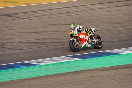 Buriram, Thailand - February, 17, 2018 : MotoGP Buriram Test 2018, Thailandのeditorial素材