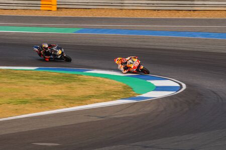 Buriram, Thailand - February, 17, 2018 : MotoGP Buriram Test 2018, Thailandのeditorial素材