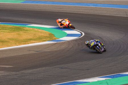 Buriram, Thailand - February, 17, 2018 : MotoGP Buriram Test 2018, Thailandのeditorial素材