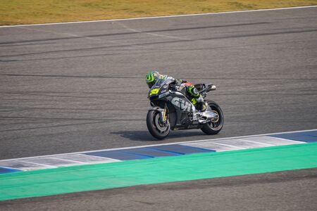 Buriram, Thailand - February, 17, 2018 : MotoGP Buriram Test 2018, Thailandのeditorial素材