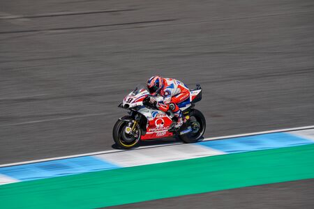 Buriram, Thailand - October,5,2018 : Danilo PETRUCCI rider of MotoGP in Free Practice 2のeditorial素材