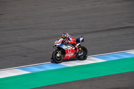 Buriram, Thailand - October,5,2018 : Jack MILLER rider of MotoGP in Free Practice 2のeditorial素材