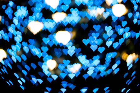 Stock Photo - Abstract bokeh neon light symbol out of focusの写真素材