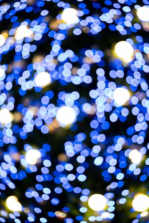 Stock Photo - Abstract bokeh neon light symbol out of focusの写真素材