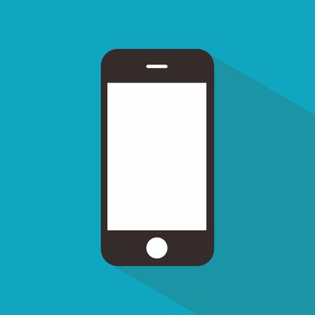 Phone icon vector. Call icon vector. mobile phone smartphone device gadget. telephone iconのイラスト素材
