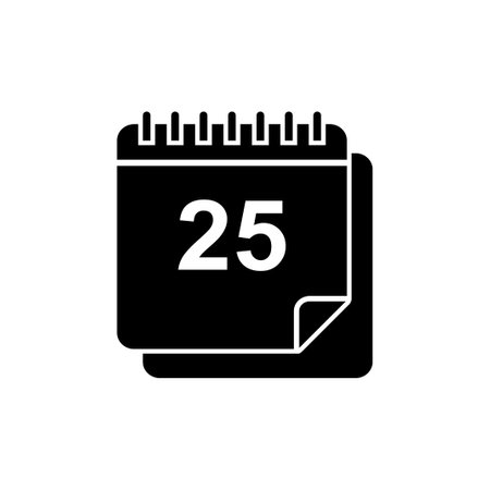 calendar icon vector. Calender symbolのイラスト素材