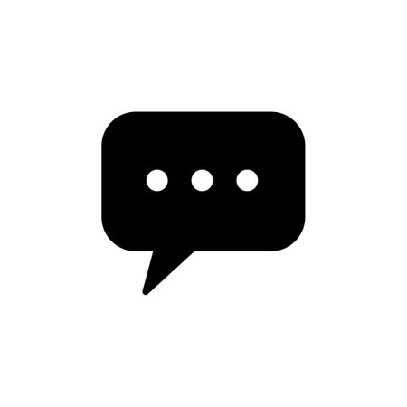 Chat icon vector. Chat Icon in trendy flat style isolated. Speech bubble symbol for web designのイラスト素材