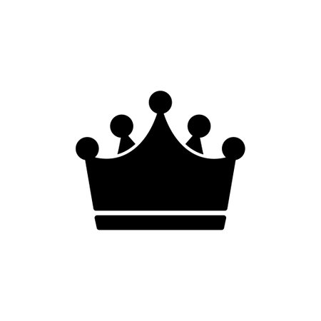 Crown Icon vector. Crown symbol for web site design,のイラスト素材