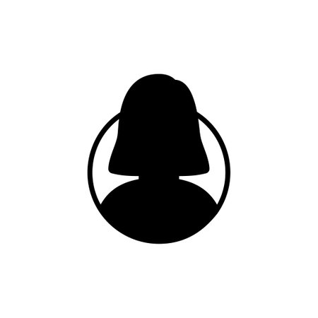 Female icon vector. toilet icon. restroom sign. genderのイラスト素材