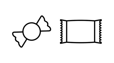 Candy icon vector. candy vector iconのイラスト素材