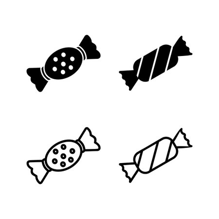 Candy icon vector. candy vector iconのイラスト素材