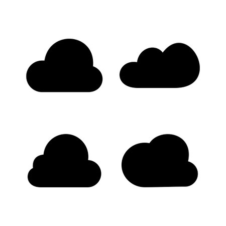 Cloud icon vector. cloud data. cloud servicesのイラスト素材