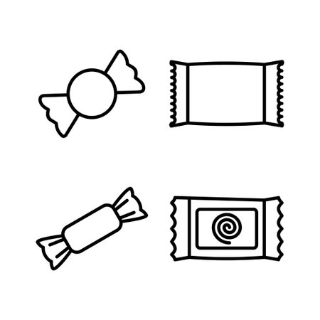 Candy icon vector. candy vector iconのイラスト素材