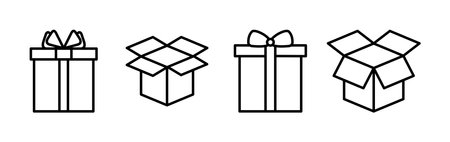 Box icon vector. Box sign. delivery package. parcel box.のイラスト素材