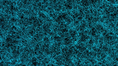 Blue Abstract Lines