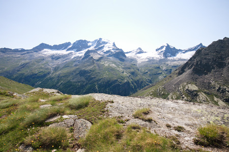 Gran Paradisoの写真素材