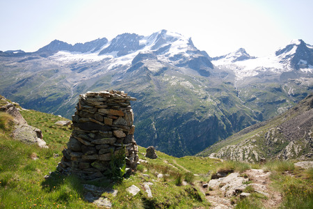 Gran Paradisoの写真素材