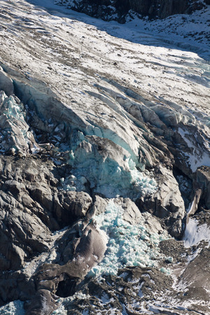 Morteratsch glacierの写真素材