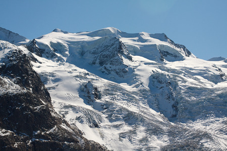 Monte Bellavista - Val Morteratschの写真素材