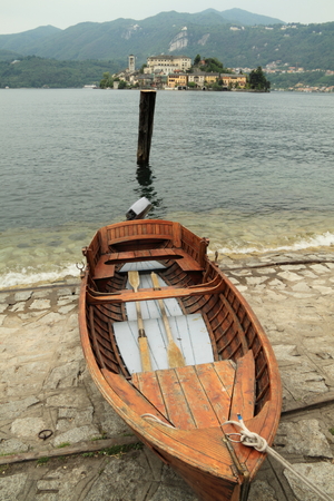 Orta San Giulioの写真素材