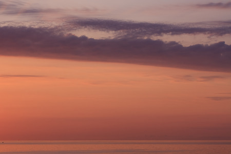 sunset in San Remoの写真素材