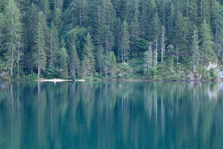 Lake Tovelの写真素材