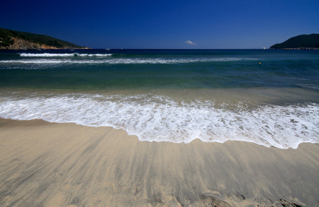 beach of di Campo - Elba Islandの写真素材