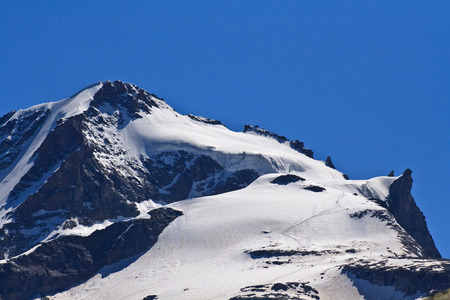 Gran Paradisoの写真素材