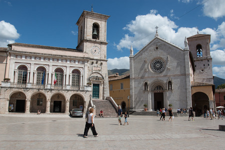 Norcia - Umbriaのeditorial素材