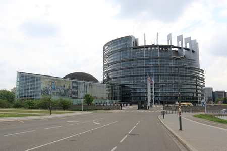 European Parliament, Strasburgoのeditorial素材