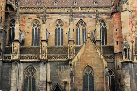 Dominican church in Colmarの写真素材