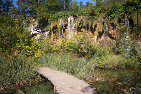 waterfall - National Park Plitviceの写真素材