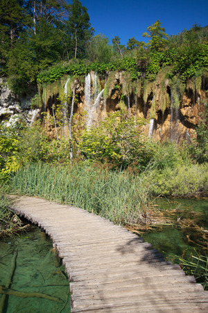 waterfall - National Park Plitviceの写真素材
