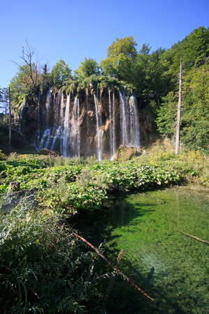 waterfall - National Park Plitviceの写真素材