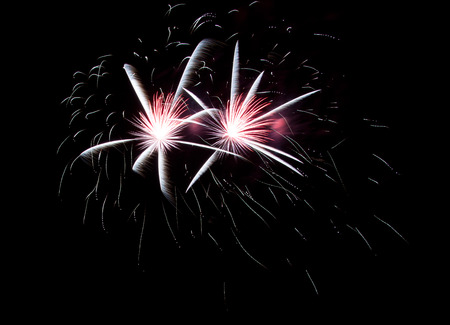 fireworksの写真素材