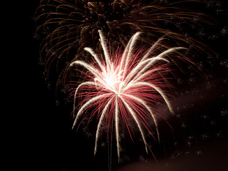fireworksの写真素材