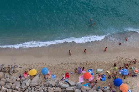 Beach Tropea Calabriaのeditorial素材