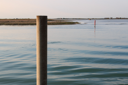 lagoon of Bibioneの写真素材