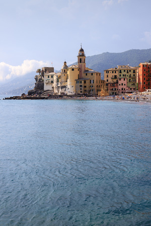 village of Camogli, in Liguriaの写真素材