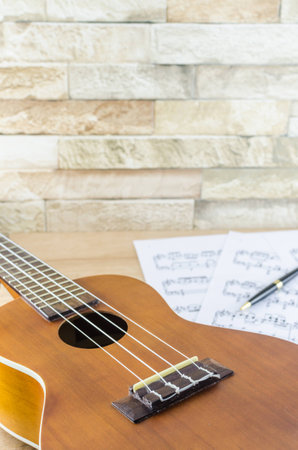 Ukuleleの写真素材