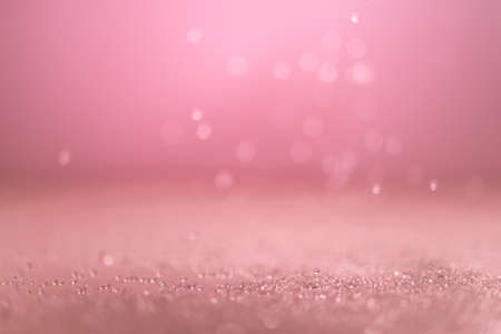 Abstract Pink bokeh defocus glitter blur background.の写真素材