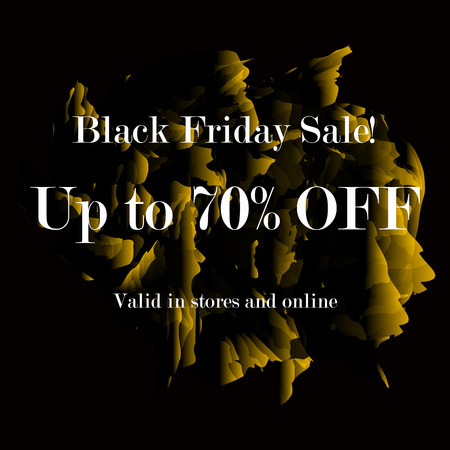 Black Friday Super Sale concept. Shopping sale or promo poster and frame leaflet or web...