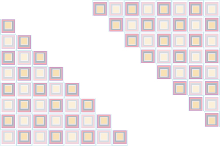 White geometric texture. Vector background can be used in cover design, book design, website background, CD cover, advertising.のイラスト素材