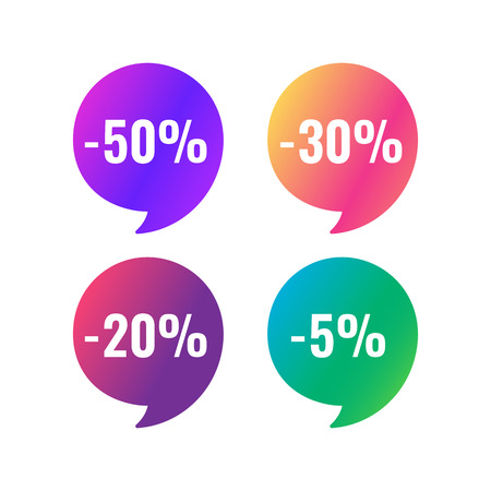 Sale web banners template for special offers advertisement. Discount offer. Super Sale concept. Liquid colors shapes with the hot text. Great sales concept. Bright colors. のイラスト素材