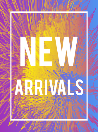 Sale web banners template for special offers advertisement. Liquid colors within different forms. New arrivals concept for internet stores promo. New arrivals web banners. 