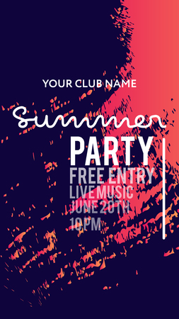 Gradient color covers template for promotion product pagetemplate for art event promotion. Glowing fiber effect background. Ladies night, karaoke party, deep trance music. Gradient background.のイラスト素材